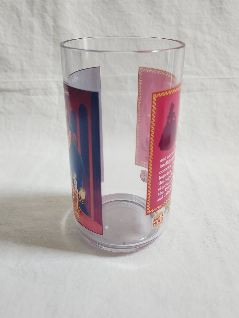 Disney Beauty and the Beast Pink Collector Glass - Picture 10 of 12